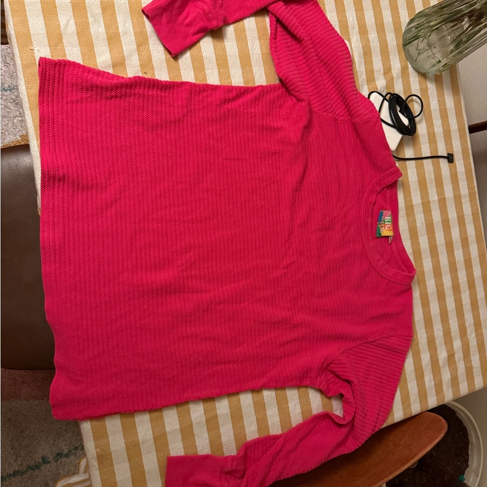Big Bud Press Pink Long Sleeve Tee